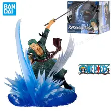 

Original Bandai Anime One Piece battle Zoro Figure Super fierce battle Model Action Anime Figures Collection Toys Birthday Gifts