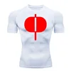 Summer Men's Gym T-Shirt Compression Sports Shirt Short Running Top Quick Dry Gym Sweat Long Shirt Sun Protection Second Skin 5