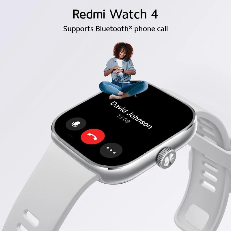 [World Premiere]Version globale Redmi Watch 4 Ultra Large 1.97 ''AMOLED Affichage 20 jours Batterie Autonomie Support 5-système GNSS