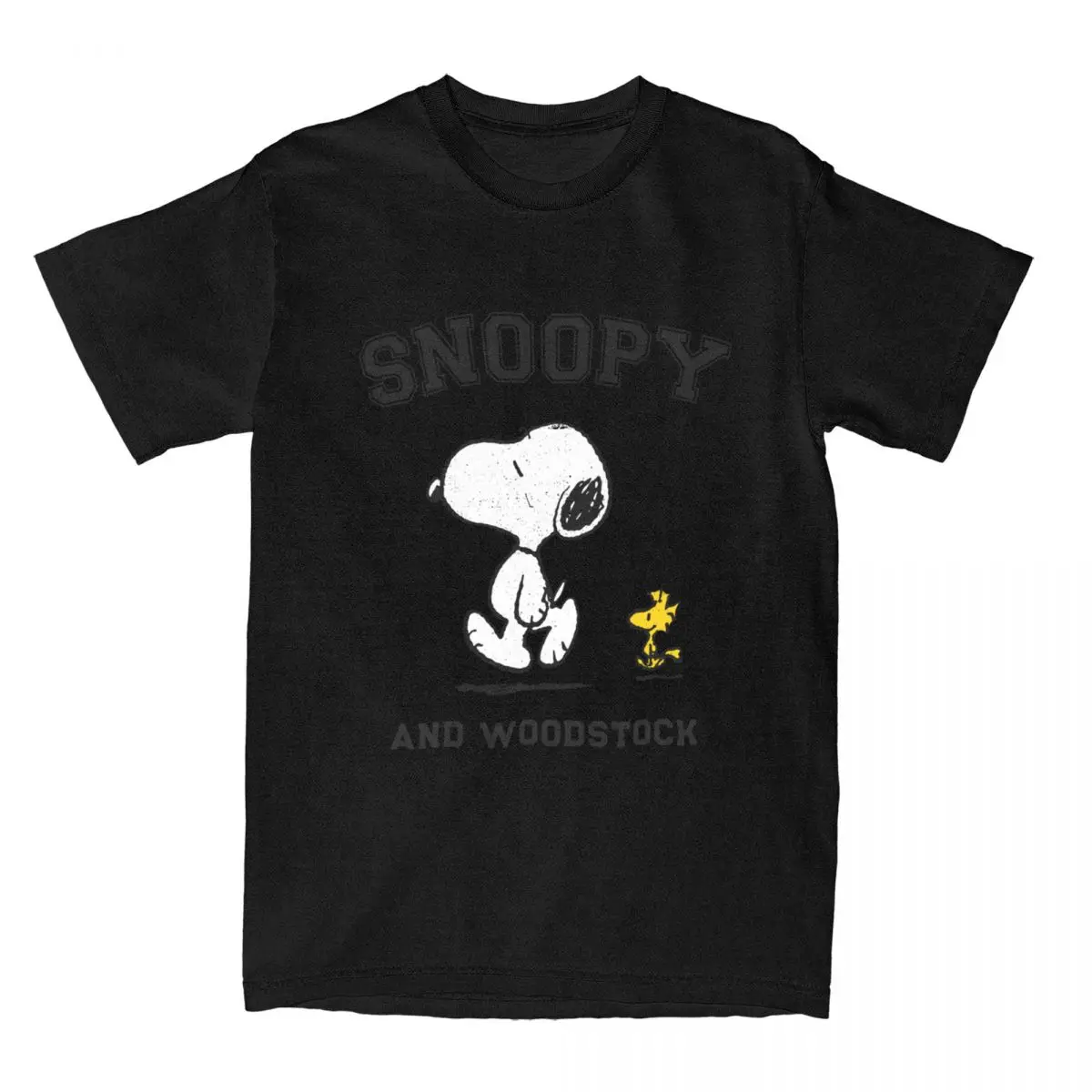 thumbnail image 1 of Camisetas de Snoopy y Charlie Brown para hombres y mujeres, camisetas de Peanuts Merch, camisetas de ocio, camisetas de algodón puro, ropa clásica, 1 of 5