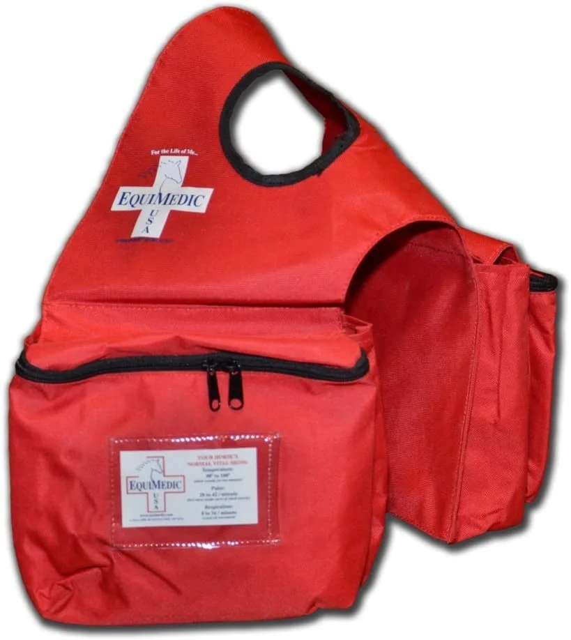 Equine emergency med horse first aid farm medical kits bag for horses 3