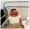 Cute Cuckoo Chicken Crossbody Bag ins Japanese Women's Backpack Lazy Wind Plush Cartoon Shoulder Casual Trend Bag 3