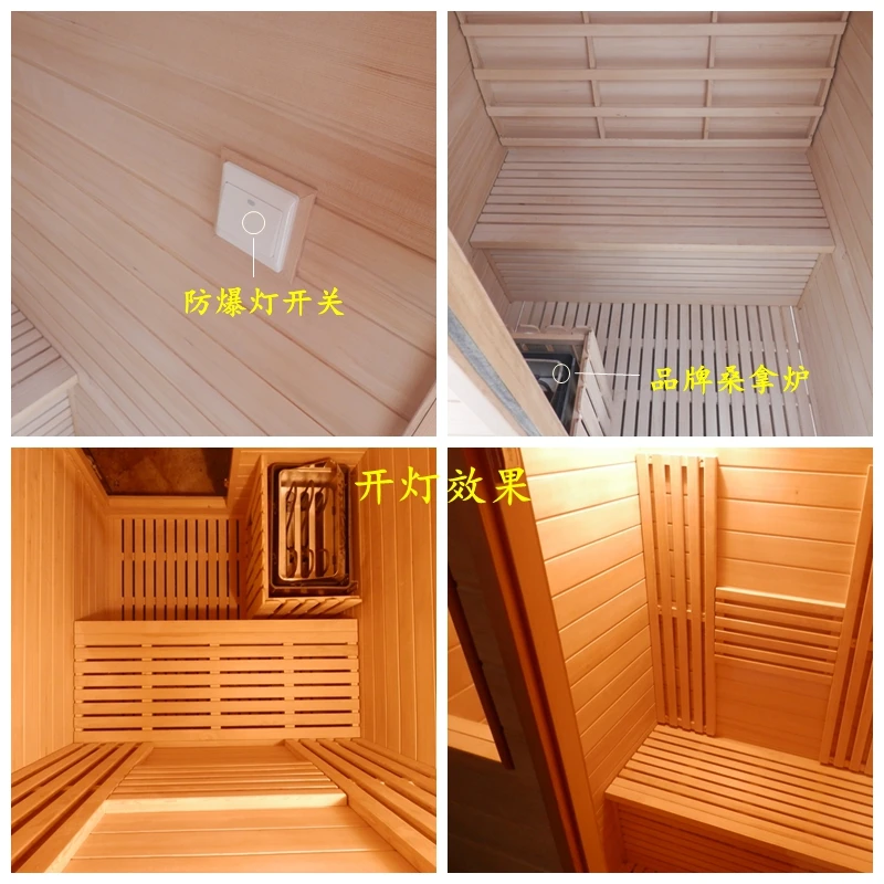 

Steam Meishu single and double multi-person wet steaming home sweat steaming custom fumigation steam bath sauna stove