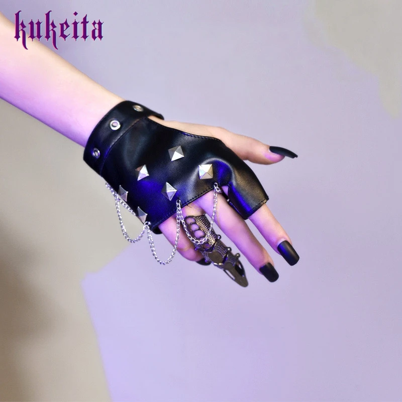 

Y2k Aesthetic Gothic Lace Gloves Japanese Lolita Kawaii Bow Mesh Length Sleeves Fingerless Punk Gloves Cosplay Party Accessory