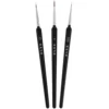 3 Pcs Micro Detail Paint Tiny for Nails Brush Kits Details Facial Watercolor Tool Set Suite 1