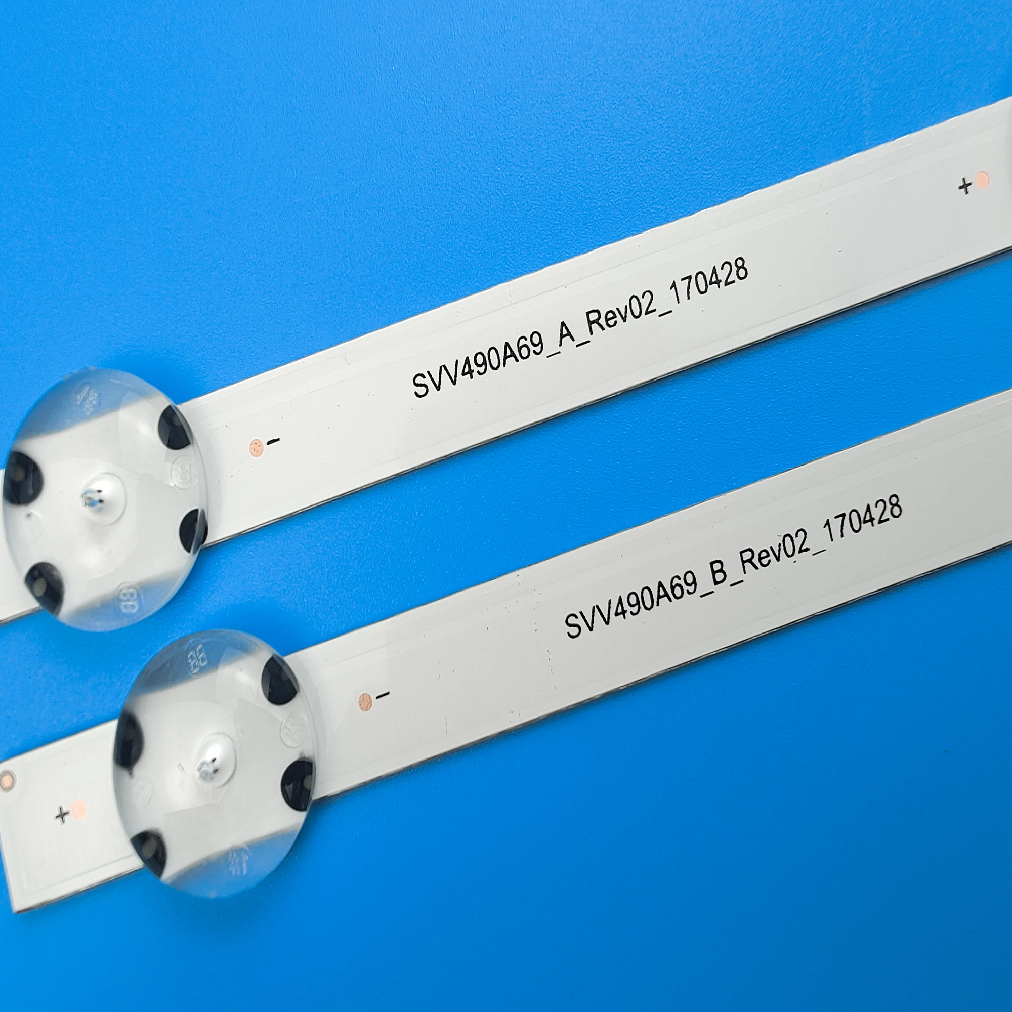 LED 백라이트 스트립 6 램프, SVV490A69 BTX-49GX550B 49FX550B 49GS352B LT-49C890 JL.D49061330-078AS-M_V05 078HS, 8 개