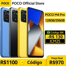 Global Version POCO M4 Pro NFC Smartphone 128GB/256GB Helio G96 Octa Core 6.43"90Hz AMOLED DotDisplay 64MP Triple Camera 5000mAh