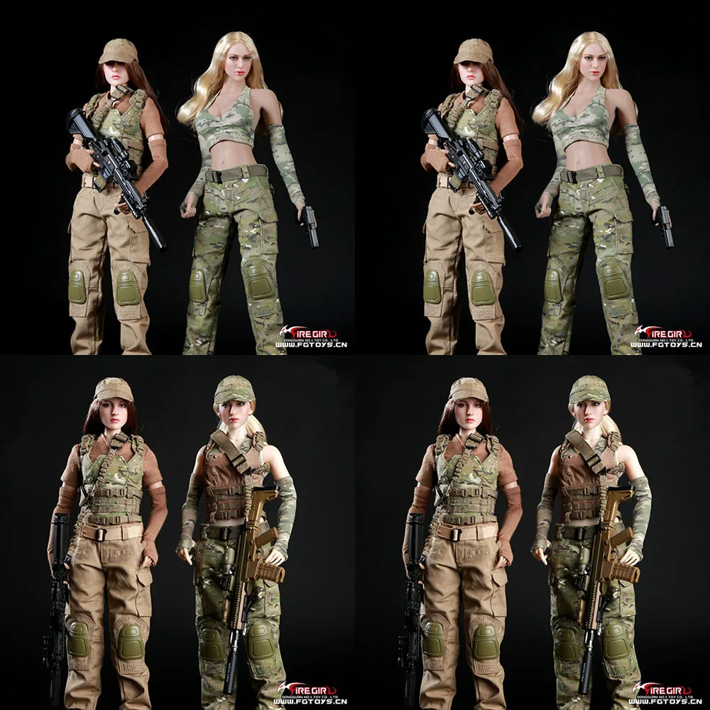 Zangjinge 1/12 Female Soldier Doll SHE FIGMA 3ATOYS Figure Clothes