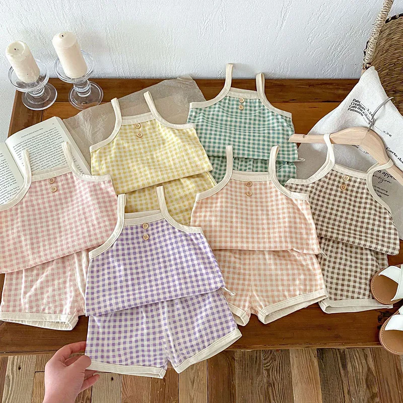 Cotton Summer Baby Clothes Set