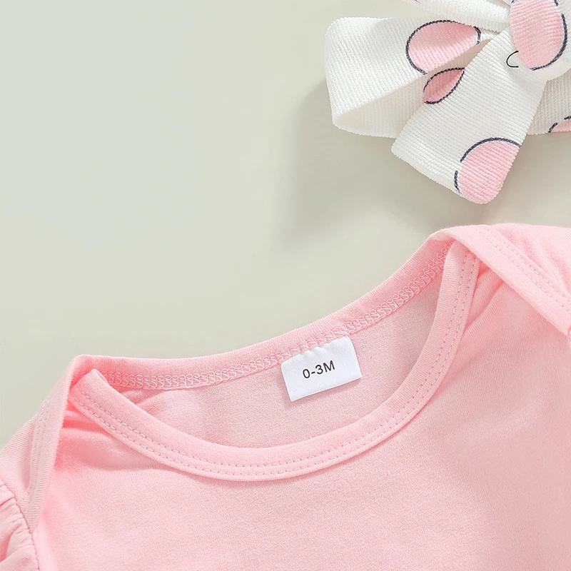Baby Girls Easter Bunny Outfit 4