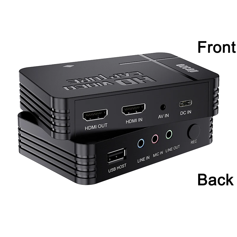 288P HDMI AV Video Capture Card 1080P Recording Loop Analog To Digital Video Rec