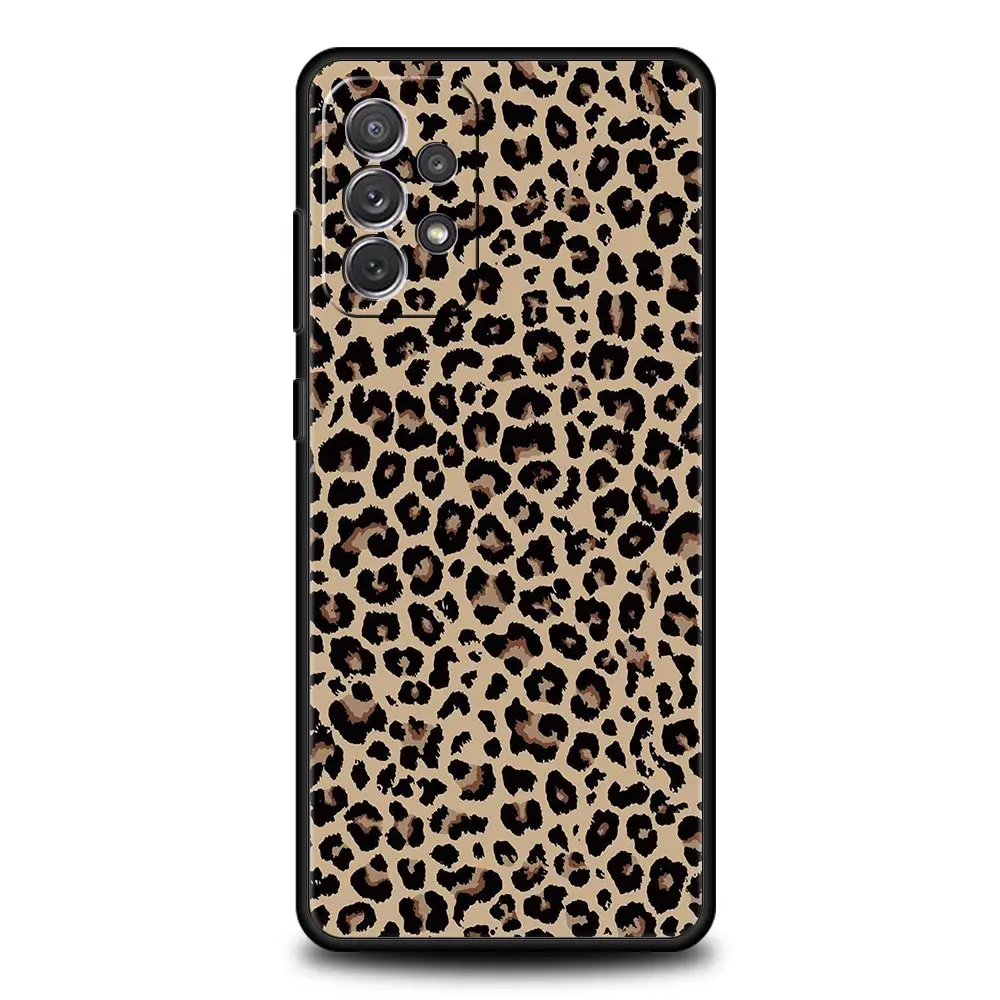 Pink Leopard Print Pattern Phone Case Cover