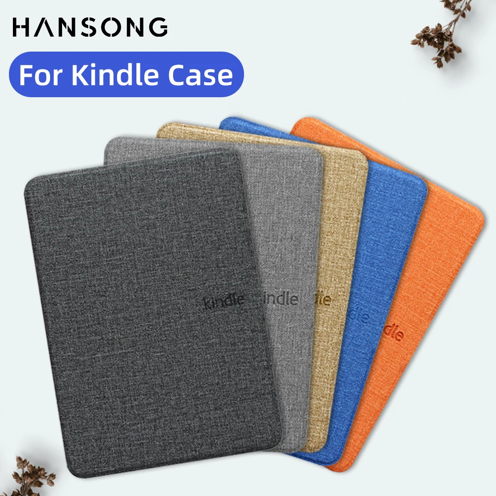 Kindle Paperwhite Case - Durable Skin-imitated Cover with Auto