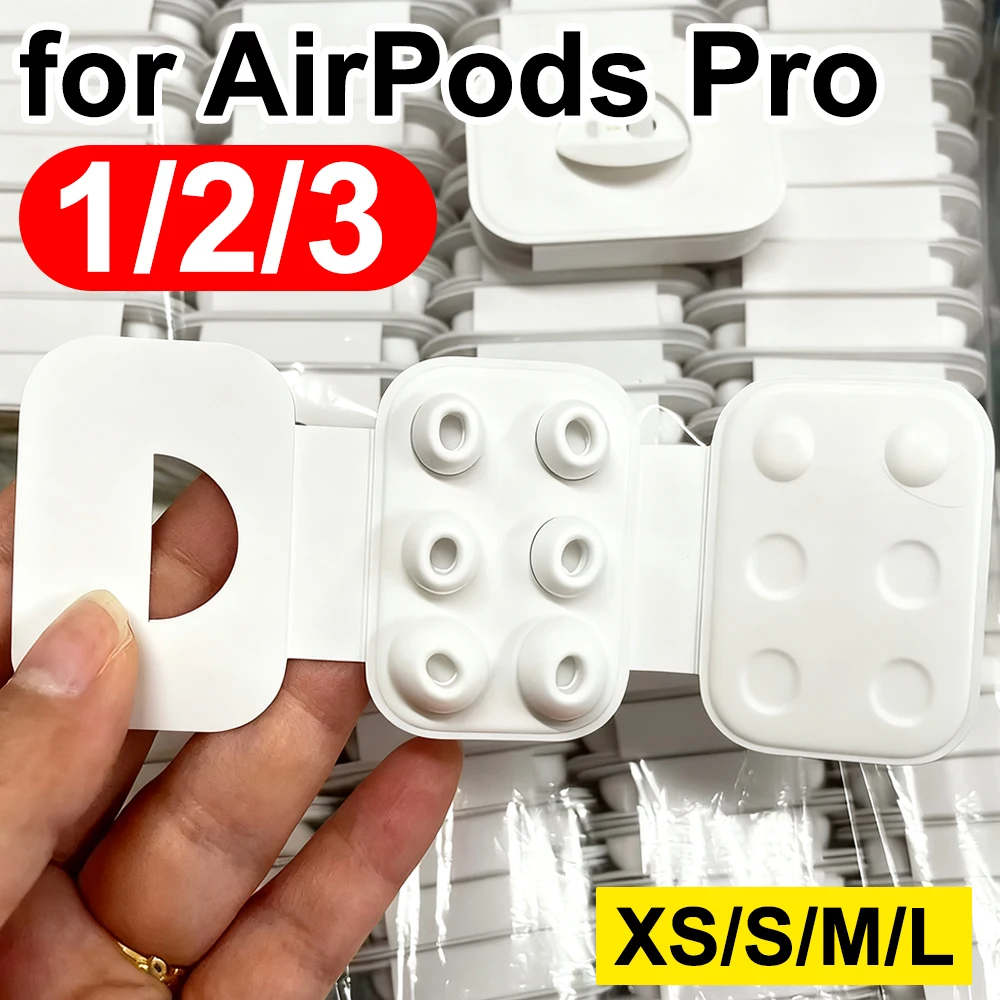 Premium Soft Silicone Anti-Slip Eartips - Comfortable Earbuds with Enhanced Grip