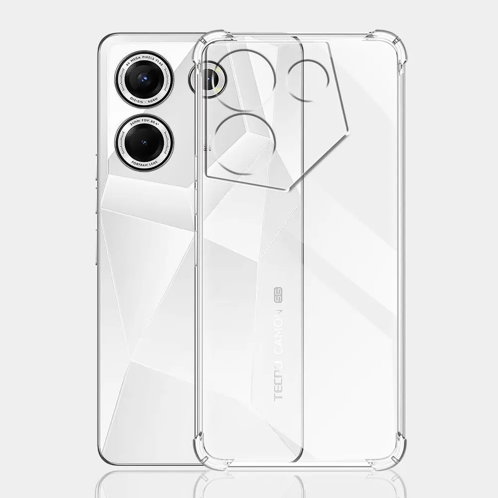 Custodia Antiurto Per Tecno Camon 20 Pro 5G Cover Custodia Morbida In Silicone Trasparente Per Tecno Camon 20 Coque Tecno Camon 20 Pro Funda