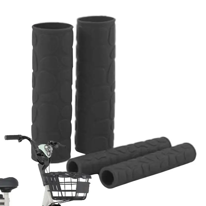 

Чехлы на руль мотоцикла, противоскользящие резиновые тормозные Аксессуары, амортизирующие, легко устанавливаемые чехлы на руль мотоцикла