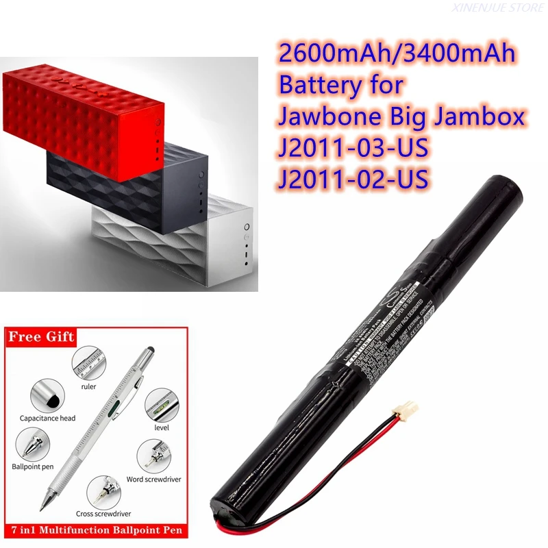 CameronSino batterie de haut-parleur pour Jawbone: Big