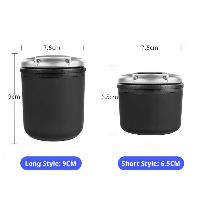 아우디 A6L/A8/A7/Q5 차량용 재떨이, 담배를 끄는 세라믹 라이너 포함, 실내 장식 제품