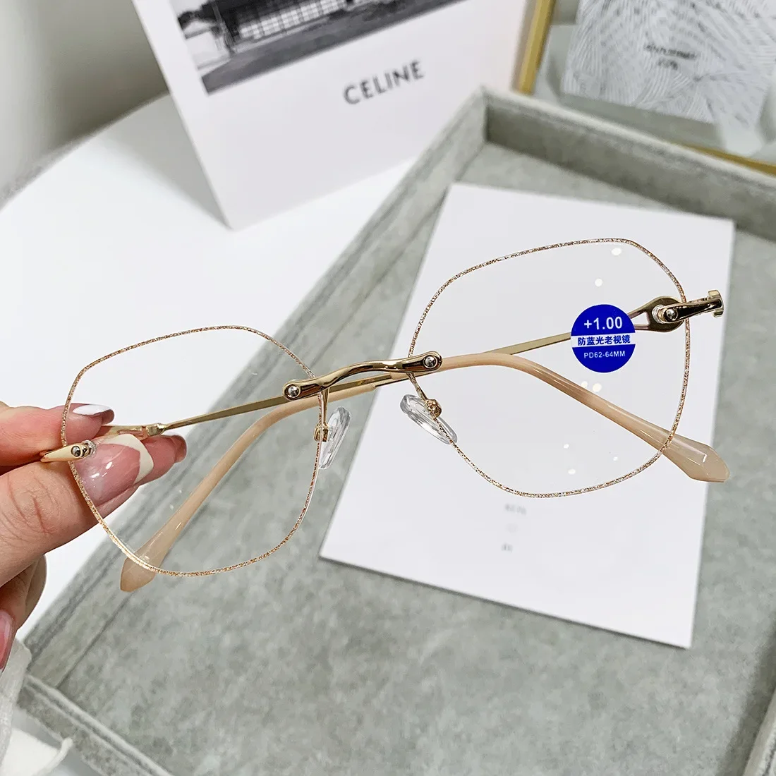 

Anti-blue Light Ultra-light Computer Reading Glasses Unisex Reading Glasses 2024 Women's Men's Reading Glasses