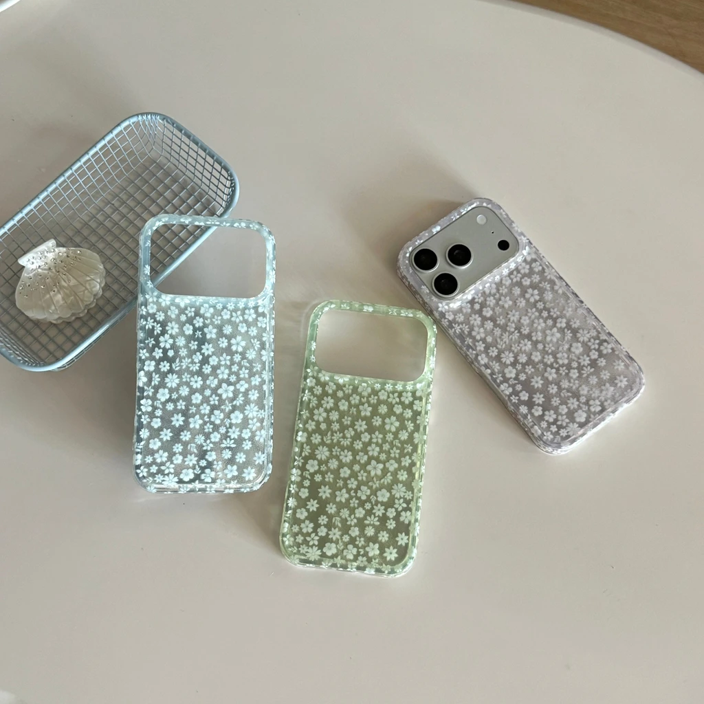 Spring Day Floral Shockproof Protective Phone Cover Case