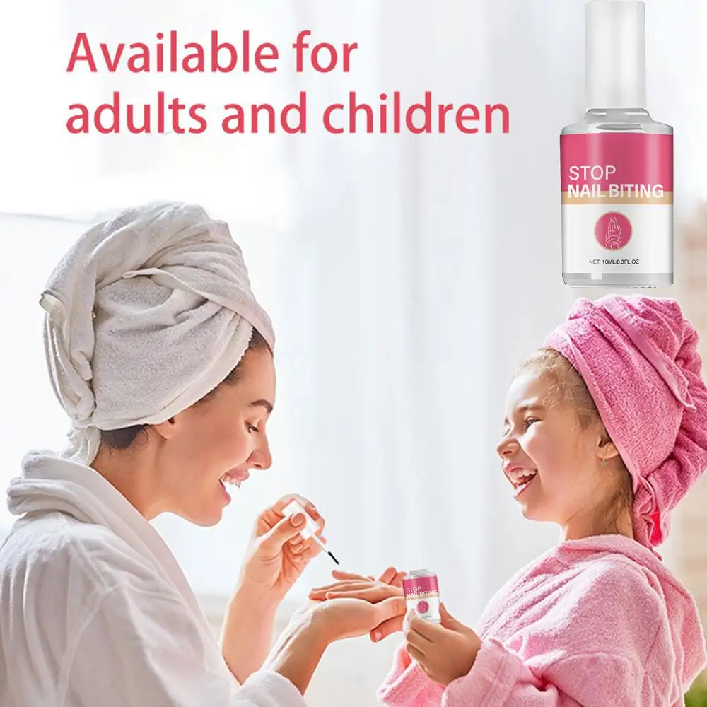 Description Picture 5 of itemStop Nail Biting Treatments Liquid Stop Bitter Liquid Cuticle Care Supplies Bitter Nail Polish Stop Bitting 10ml