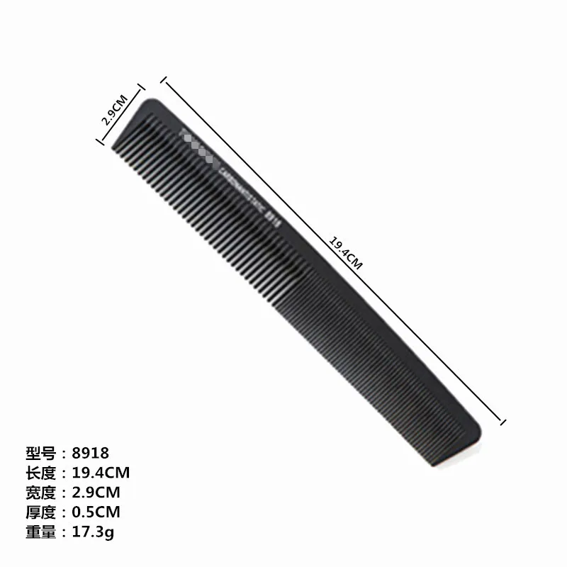 Black Hairdressing Comb 5