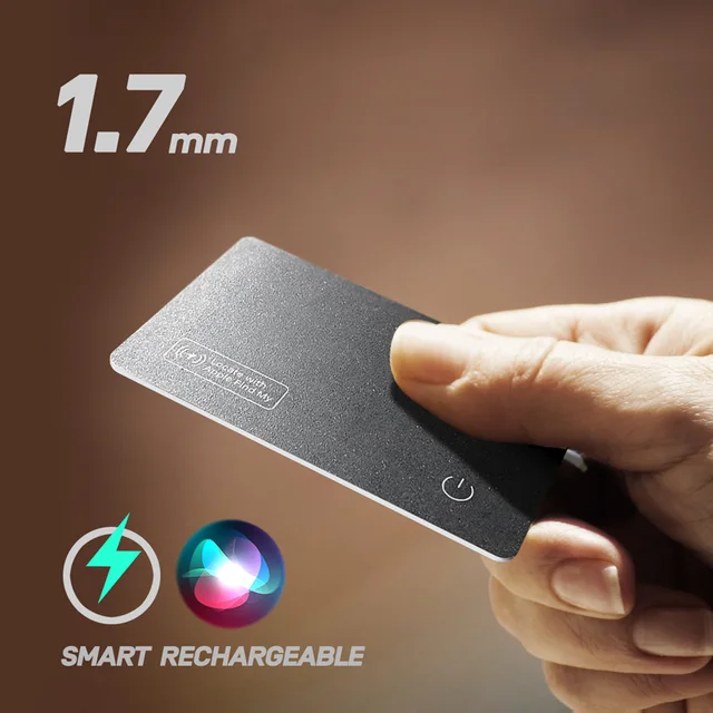 Wireless charger charging tracking card wallet GPS locator smart mini tag iphone for apple device find my airtag replacement - Image 4