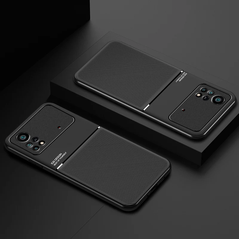 Hõõrdeümbris Xiaomi Poco X4 Pro 5G pehmest nahast tagakaas Poco M4 Pro 5G mattümbrisele_voghion.com