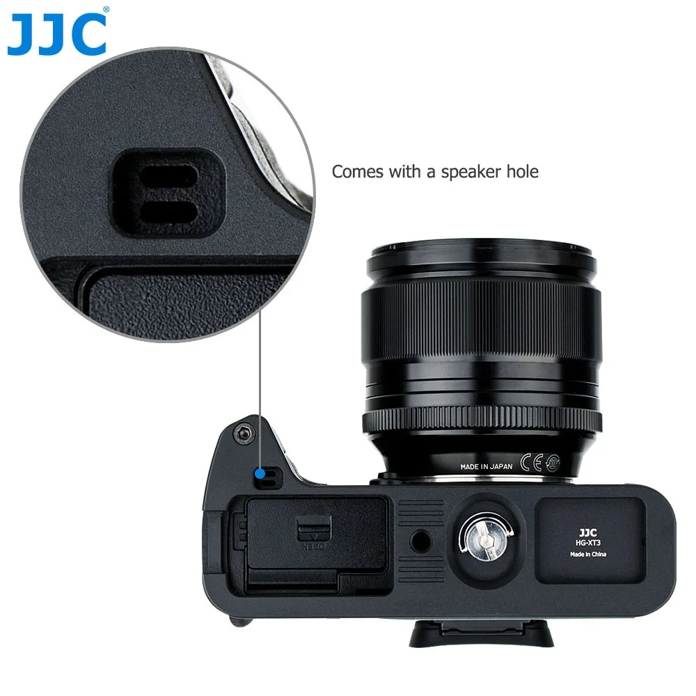 Jjc metall handgriff l armband holder für fujifilm fuji xt3 xt2 X-T3 X-T2 arca schweizer schnell wechsel platte ersetzen MHG-XT3 MHG-XT2 – Detail 4