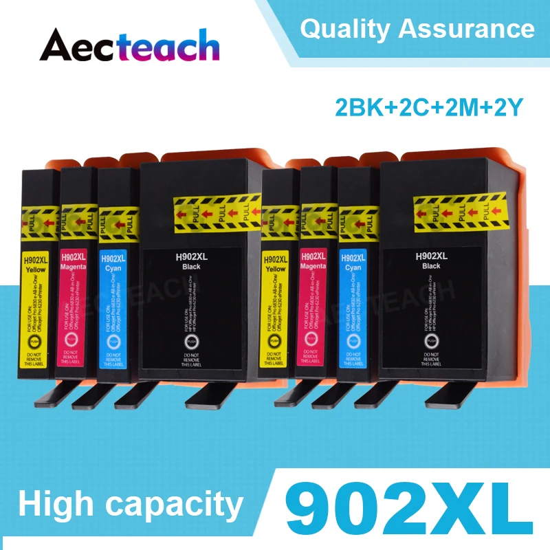 

Чернильный картридж aecучебный 902XL 906XL, чернильный картридж для HP 902 XL 906 для принтера HP Officejet 6954 6960 6961 6963 6964 6965 6966