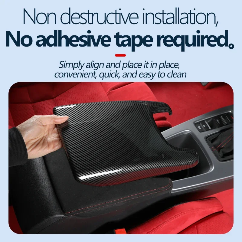 중앙 팔걸이 박스 커버 Honda 2022-2025 용 보호 커버 CIVIC FL5 Type-r MT 자동차 인테리어 액세서리