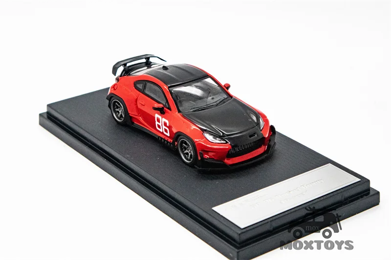 新品　トヨタ　GR86 1／64 パンデム　ミニカー　MFゴースト仕様ゼッケン ミニステーション x 富士 1:64 パンデム GR86 ZN8 2022 MF