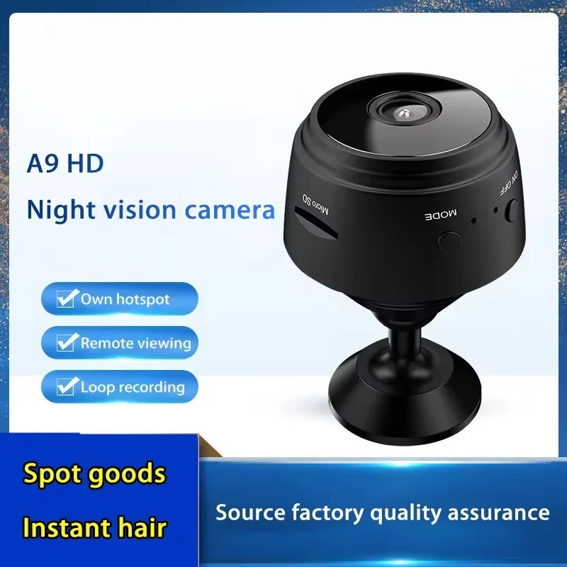 4K HD Wireless WiFi Mini Security Camera for Intelligent Home Monitoring