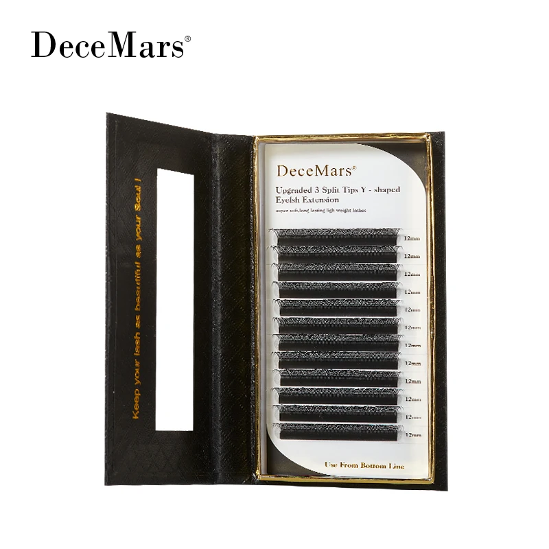 Eyelash Extension 3 Split Tips Y-Shaped