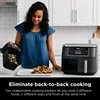 Ninja DZ201 Foodi 8 Quart 6-in-1 DualZone 2-Basket Air Fryer with 2 Independent Frying Baskets, Match Cook & Smart Finish, Grey 2