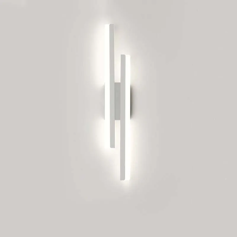 Led Wall Lamp Strip Light length 50cm 90-260V Bedroom Bedside Living Room Background Decoration Hotel Engineering led light,led wall lamp,wall light