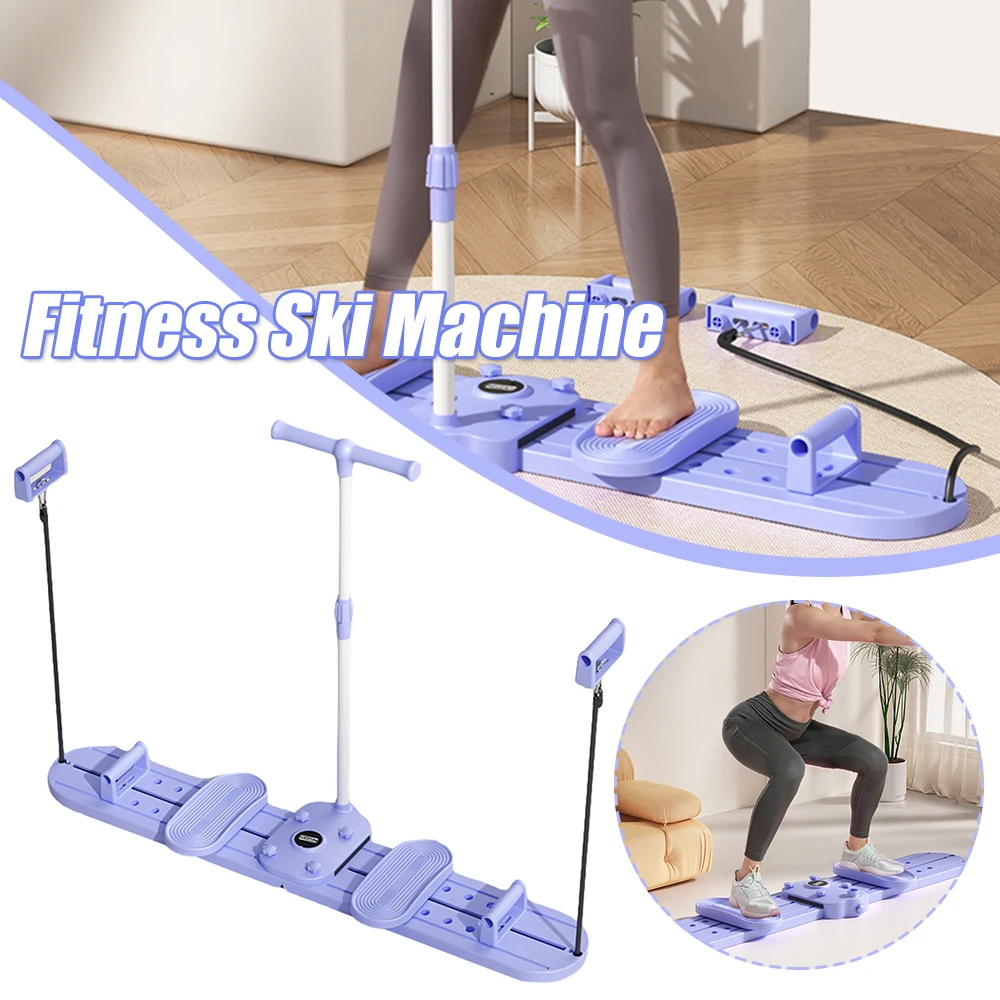 Foldable Ski Trainer For Home Gym Pelvic Floor Muscle Exerciser_voghion.com
