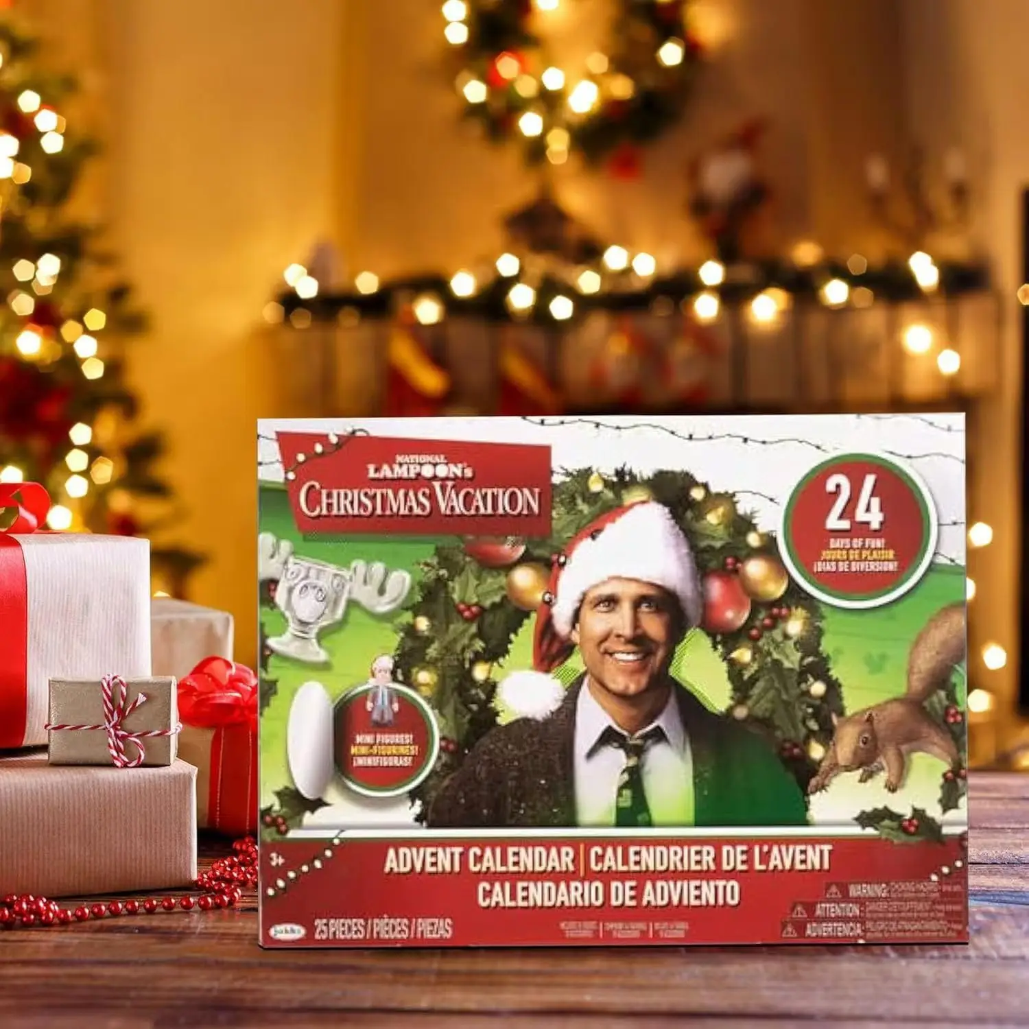 New 24 Day Christmas Vacation Advent Calendar, Christmas Vacation Figures And Accessories Countdown Calendar Gift