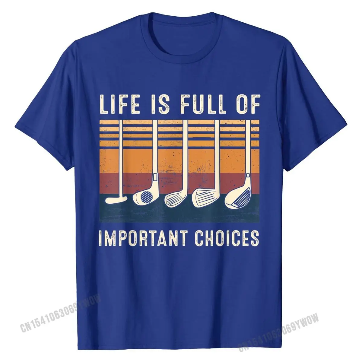 Funny Golf Gift T Shirt Cotton Tops 