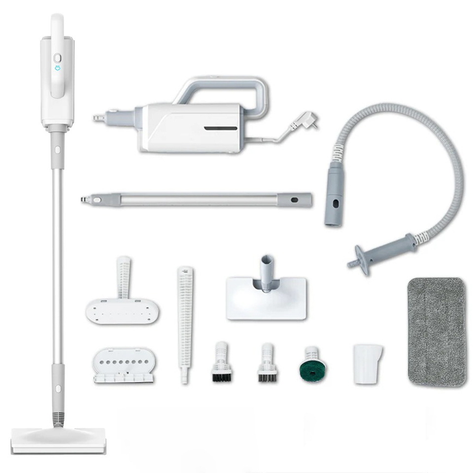  370ml Household Multifunctional 1500W Sterilization And Mite Removal Steam Cleaner Electric Steam Mop 220V EU Plug 