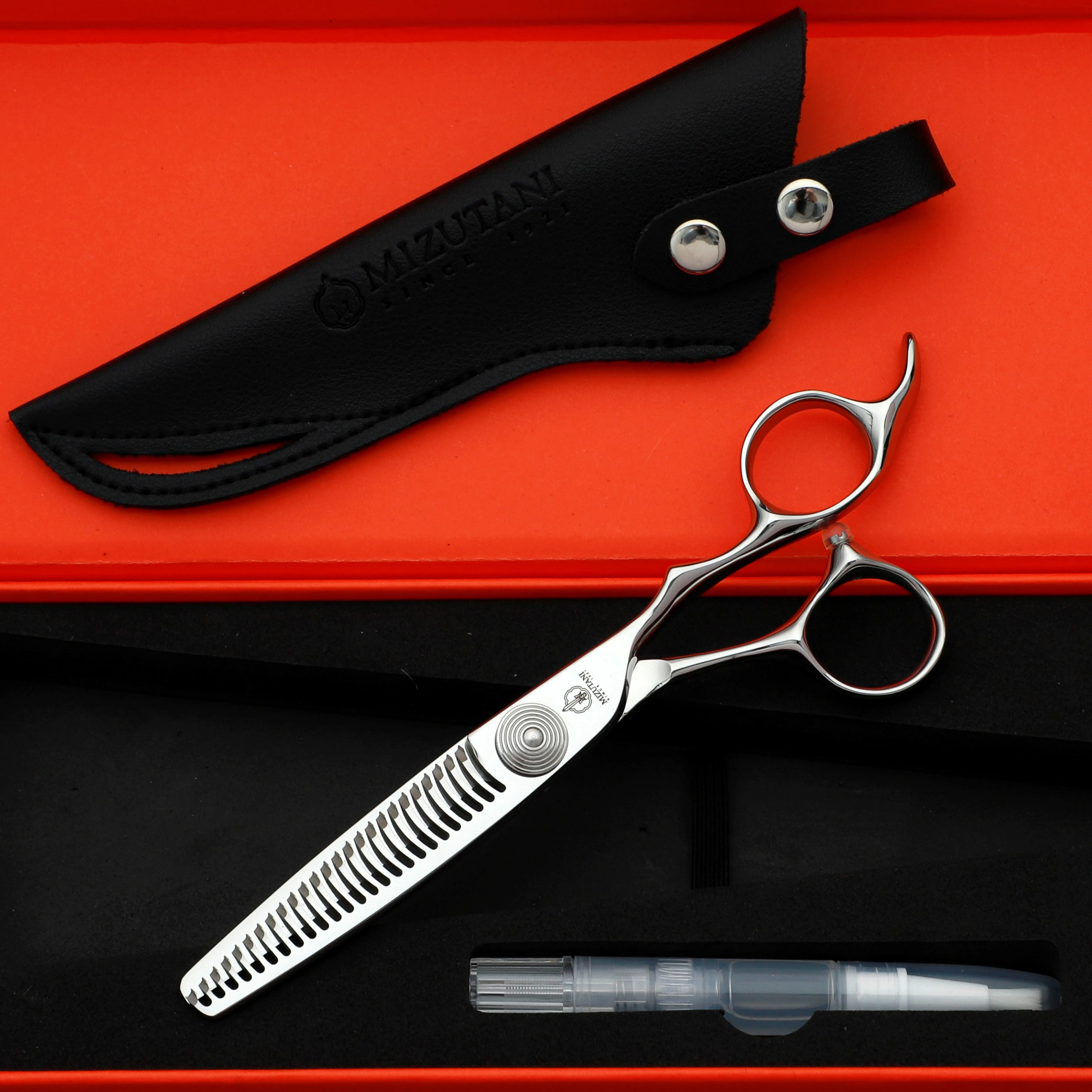 

MIZUTANI barber scissors 6.0 inch 30%-35% hair thinning scissors VG10 Material High-end salon professional hair scissors