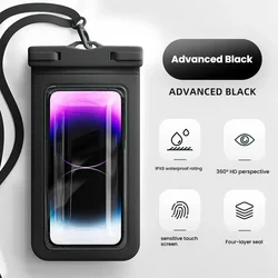 Waterproof Touch Screen Phone Case - Lightweight, Sealed, and Portable - Palm Pre (Black)