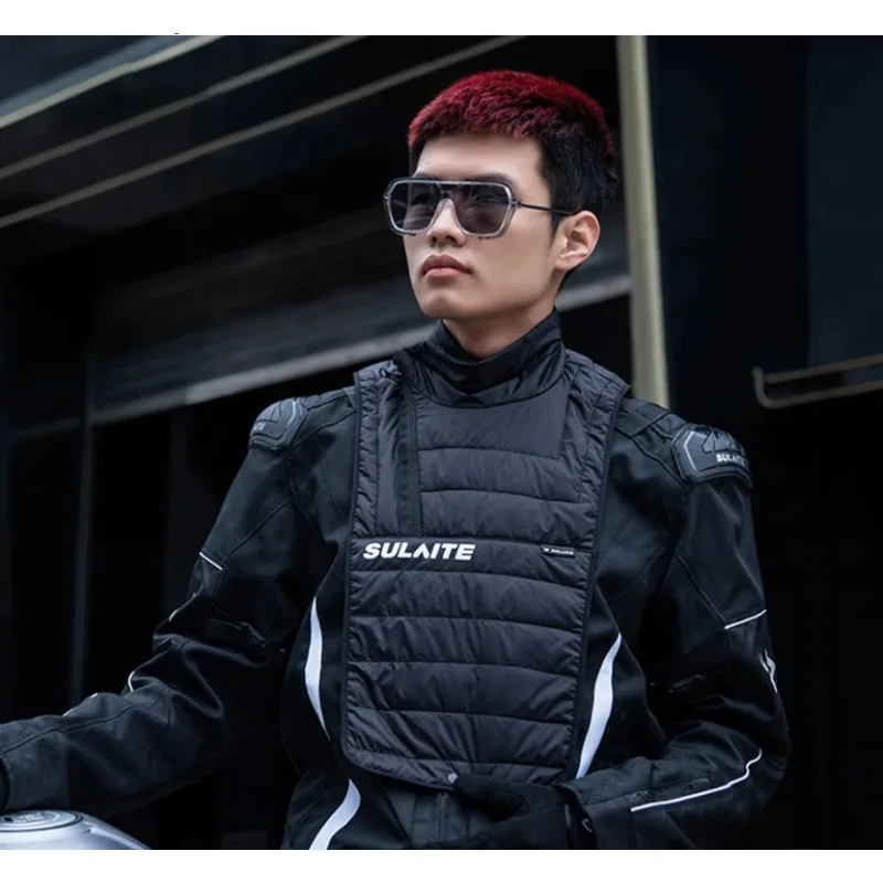 Sulaite Multifunctional Neck Gaiter Chest Warmer Windproof and Breathable Neck Chest Hood for Men Women Cycling Outdoor Sports