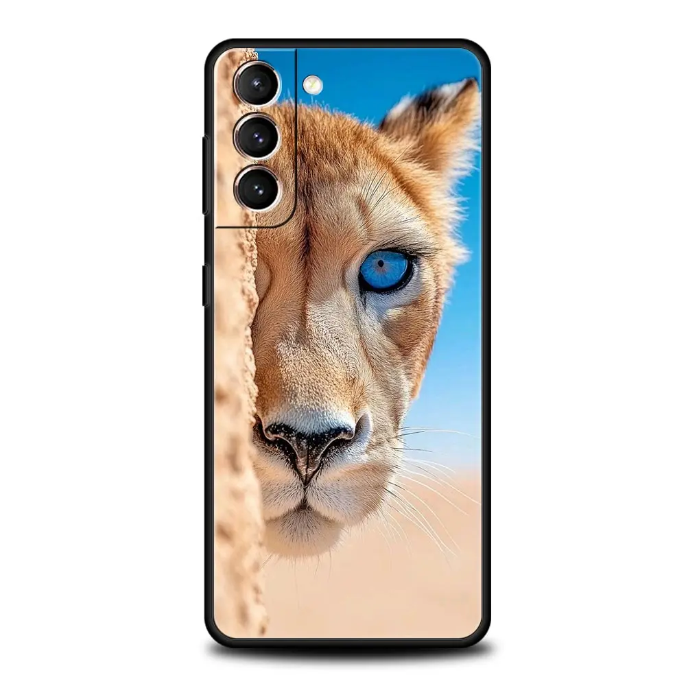 Lion King Animal Soft TPU Phone Case - Vibrant and Durable Cover