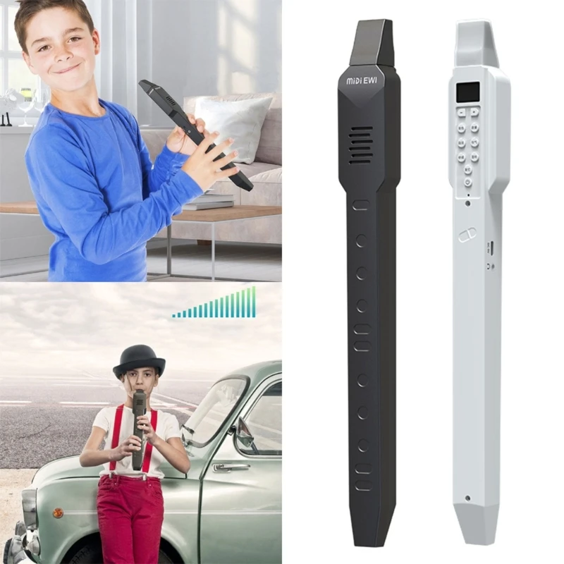 

Mini Electronic Wind Instrument Built-in Battery Suona Saxophone Flute Clarinet Imitation Musical Instrument Sounds