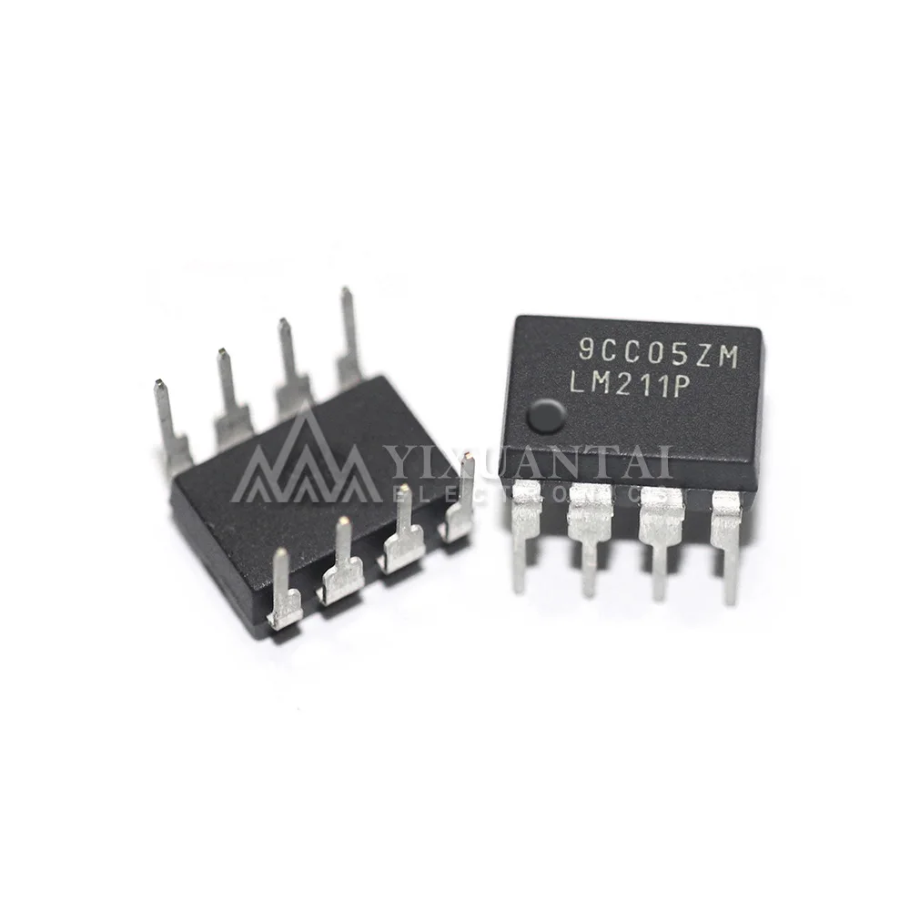 10pcs/Lot  LM211P  LM211  IC COMPARATOR 1 GEN PUR 8DIP DIP8 NEW