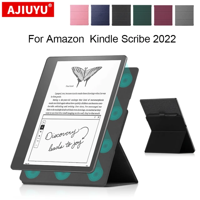 Kindle Case For 2022 Kindle Scribe Reader Case 10.2 e-book Holster  Foldable Leather Kindle Case - Tablets & E-books Case - AliExpress