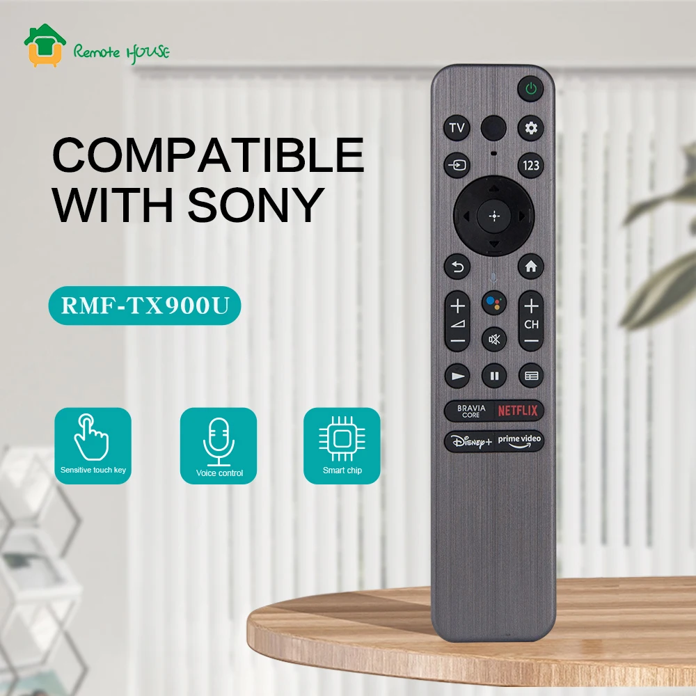 Rmf-Tx900U Smart Tv Telecomando Vocale Per Sony Rmf-Tx900C Rmf-Tx900P Xr-77A83K Xr-77A84K Xr-85X90K