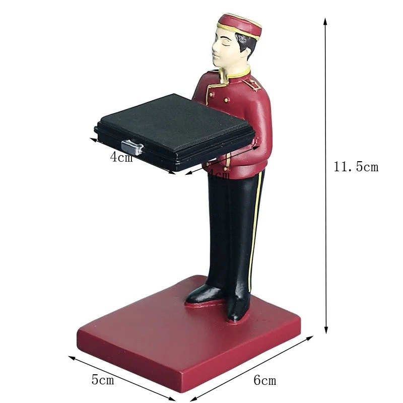 Astronaut-Themed Multifunctional Organizer & Display Stand with Dog Figurine Design