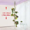 7-Layer Indoor Plant Stands Spring Tension Pole Metal Flower Display Rack Space Saver Corner Floral Pot Hanger Shelf Ivory Stand 4